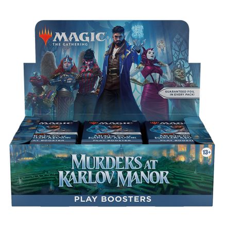 Pre-ORder Magic: the Gathering Murders at Karlov Manor Play Booster Display Box | Tacoma Games