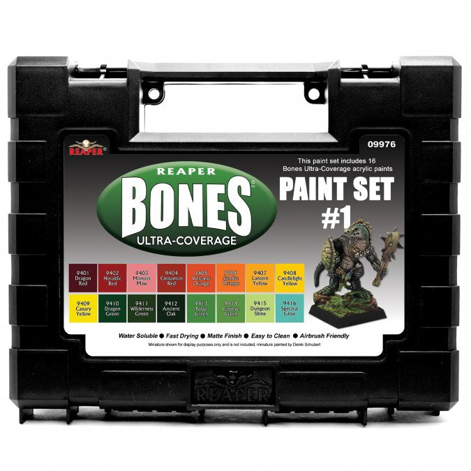 MSP Bones Ultra-Coverage Paints: Set #1 | Tacoma Games