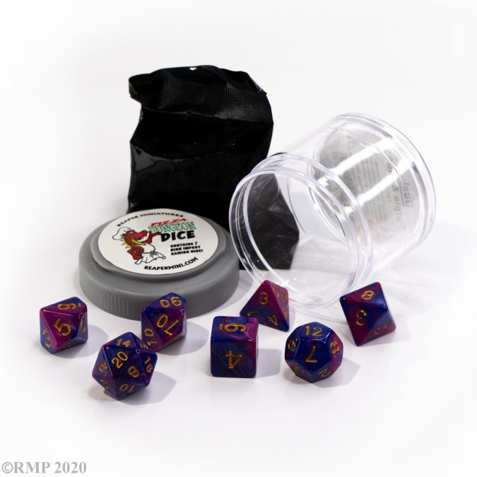 Dual Dice - Purple & Blue | Tacoma Games