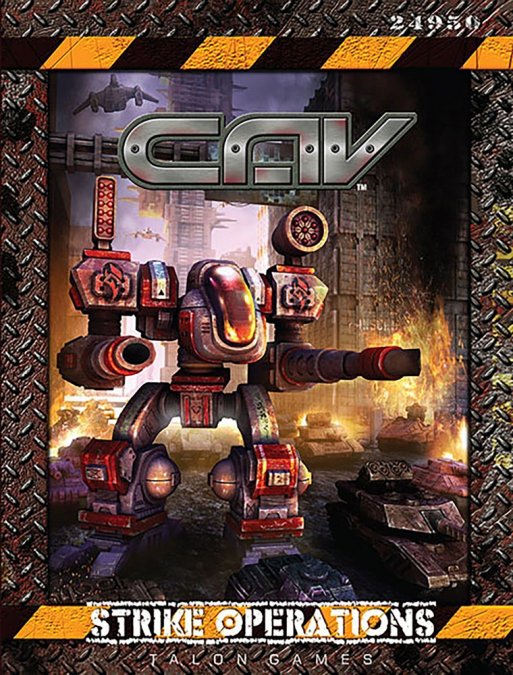CAV: Strike Operations Hardcover Rulebook | Tacoma Games
