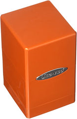 Ultra PRO Hi-Gloss Pumpkin Satin Tower | Tacoma Games