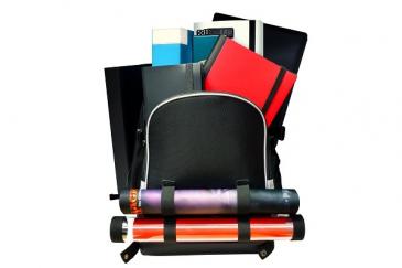 UltraPRO Citadel Backpack - Black with Silver Trim | Tacoma Games
