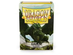 Dragon Shield Classic Sleeve - Green ‘Verdante’ 100ct | Tacoma Games