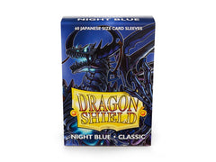 Dragon Shield Matte Sleeve - Night Blue ‘Zugai’ 60ct | Tacoma Games
