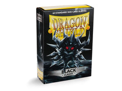 Dragon Shield Classic Sleeve - Black ‘Locus’ 60ct | Tacoma Games
