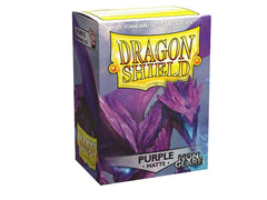 Dragon Shield Non-Glare Sleeve - Purple ‘Amifist’ 100ct | Tacoma Games
