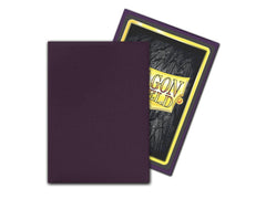 Dragon Shield Non-Glare Sleeve - Purple ‘Amifist’ 100ct | Tacoma Games