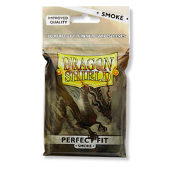 Dragon Shield Perfect Fit Sleeve - Smoke ‘Fuligo’ 100ct | Tacoma Games