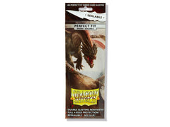 Dragon Shield Perfect Fit Sleeve - Smoke ‘Yarost’ 100ct | Tacoma Games