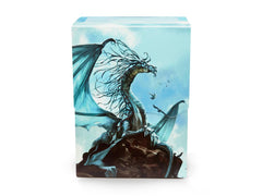 Dragon Shield Deck Shell –  Silver ‘Caelum’ | Tacoma Games