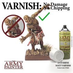 The ARMY PAINTER: Color Primers - Anti Shine Matt Varnish | Tacoma Games