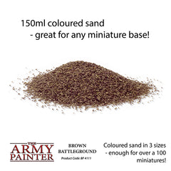 The ARMY PAINTER: Battlefields Essentials - Basing: Brown Battleground | Tacoma Games