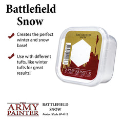 The ARMY PAINTER: Battlefields Essentials - Basing: Snow | Tacoma Games