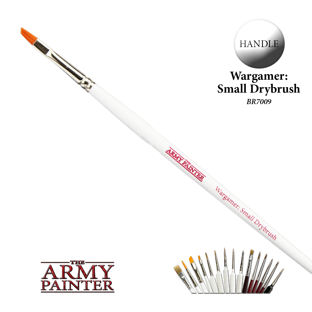 The ARMY PAINTER: Brushes - Wargamer: Small Drybrush | Tacoma Games