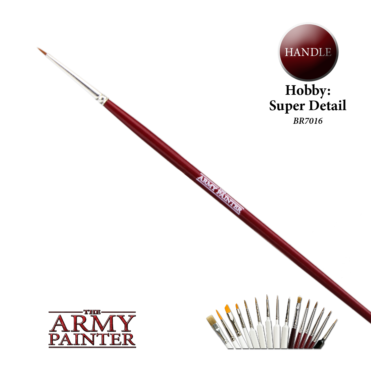 The ARMY PAINTER: Brushes - Hobby: Super Detail | Tacoma Games