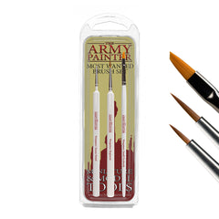 The ARMY PAINTER: Starter Sets - Most Wanted Brush Set | Tacoma Games