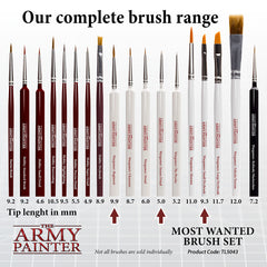 The ARMY PAINTER: Starter Sets - Most Wanted Brush Set | Tacoma Games