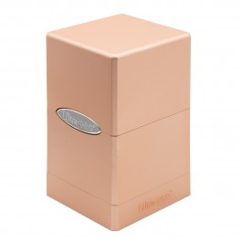 Ultra Pro Deck Box Satin Tower Metallic Rose Gold | Tacoma Games