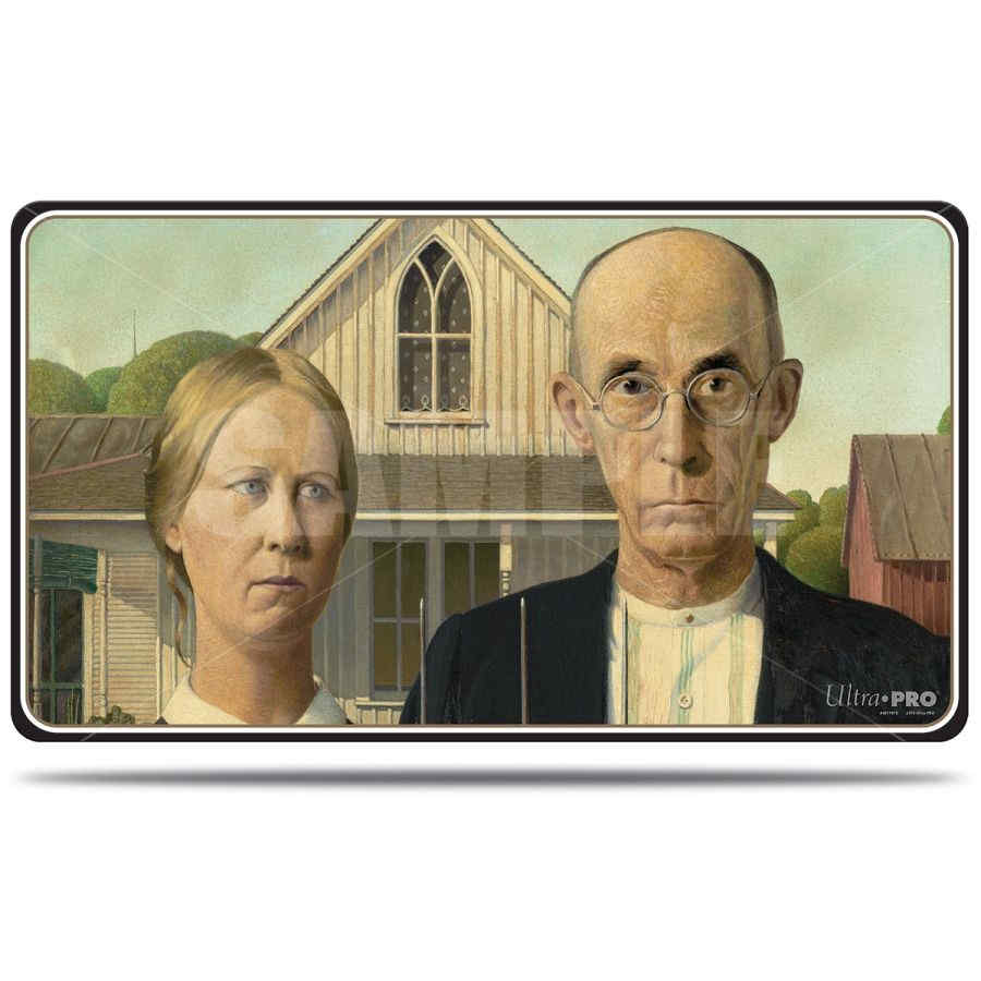 UltraPRO Fine Art Playmat: American Gothic | Tacoma Games