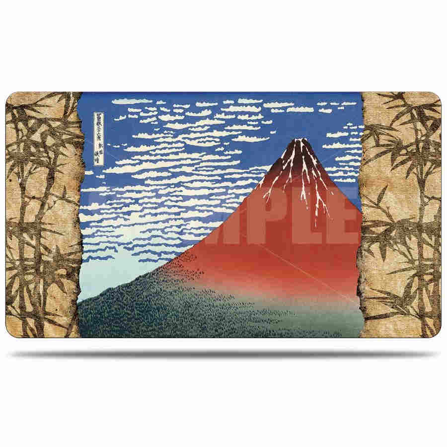 UltraPRO Fine Art Playmat: Red Fuji | Tacoma Games