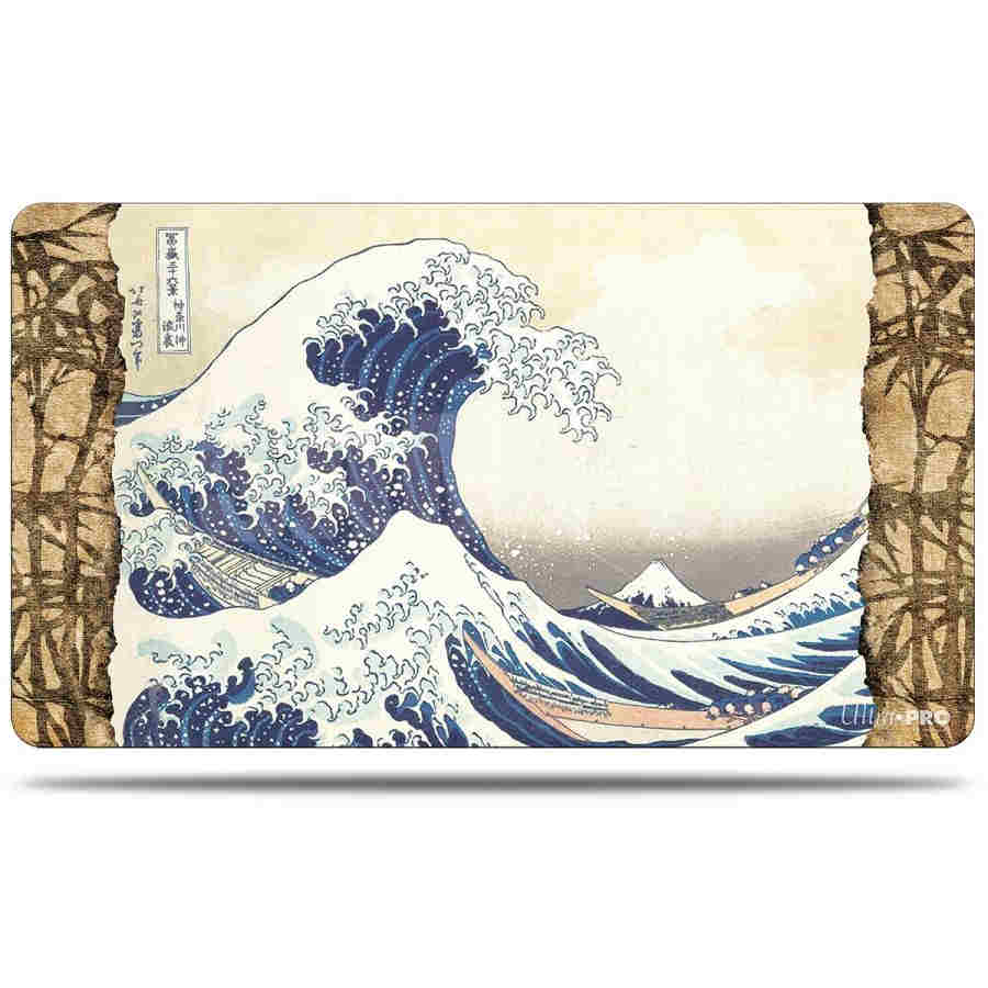 UltraPRO Fine Art Playmat: The Great Wave | Tacoma Games