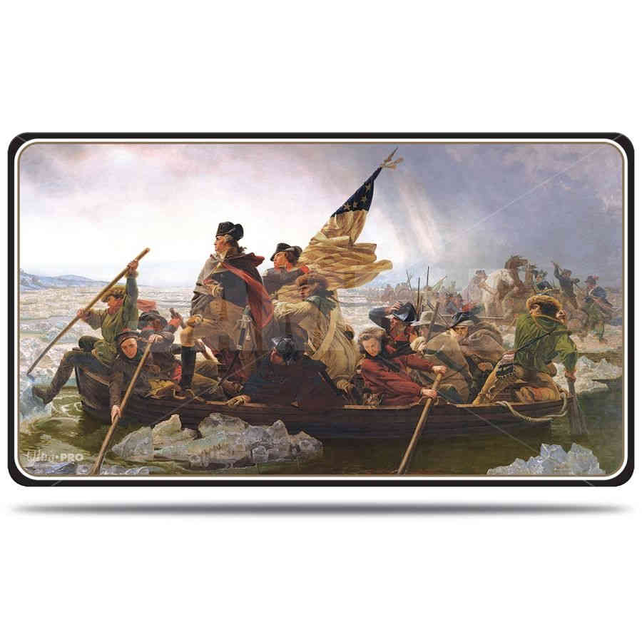 UltraPRO Fine Art Playmat: Washington Crossing the Delaware | Tacoma Games