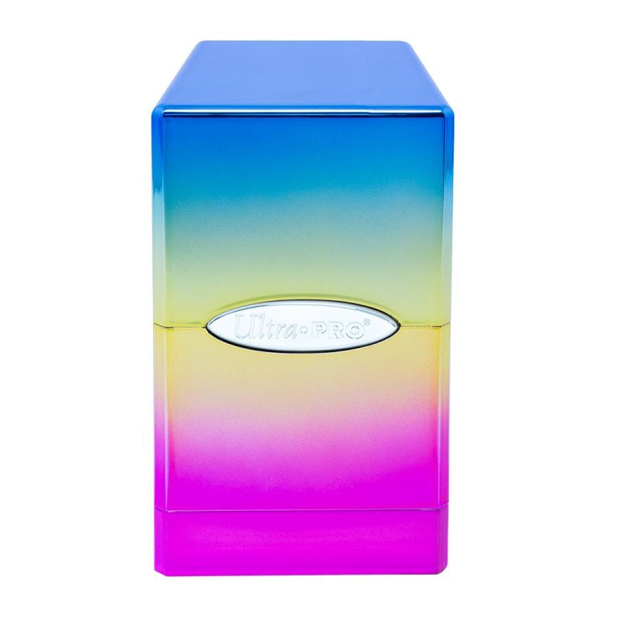 Ultra PRO Satin Tower Deck Box: Rainbow | Tacoma Games