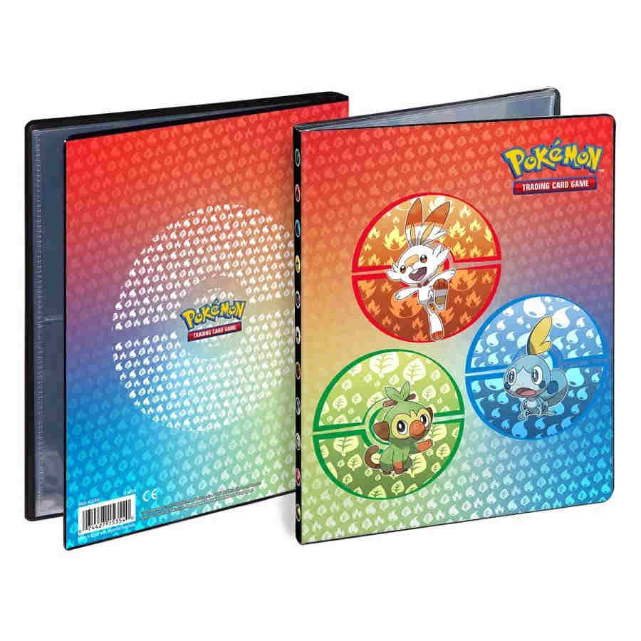 ULTRA PRO: POKEMON PORTFOLIO - SWORD AND SHIELD: GALAR STARTERS - 4 POCKET | Tacoma Games