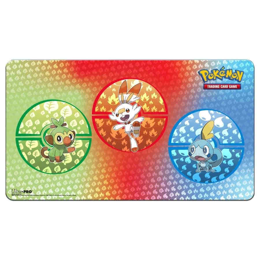 ULTRA PRO: POKEMON PLAYMAT - SWORD AND SHIELD: GALAR STARTERS | Tacoma Games