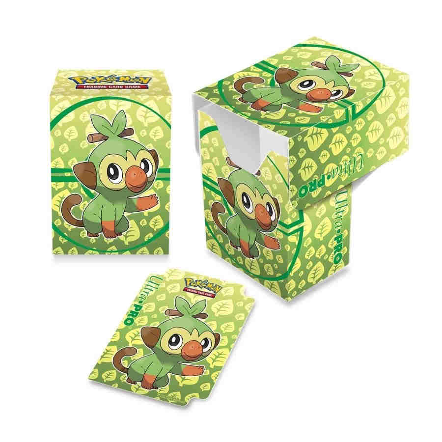 ULTRA PRO: POKEMON DECK BOX - SWORD AND SHIELD: GALAR STARTERS - GROOKEY | Tacoma Games