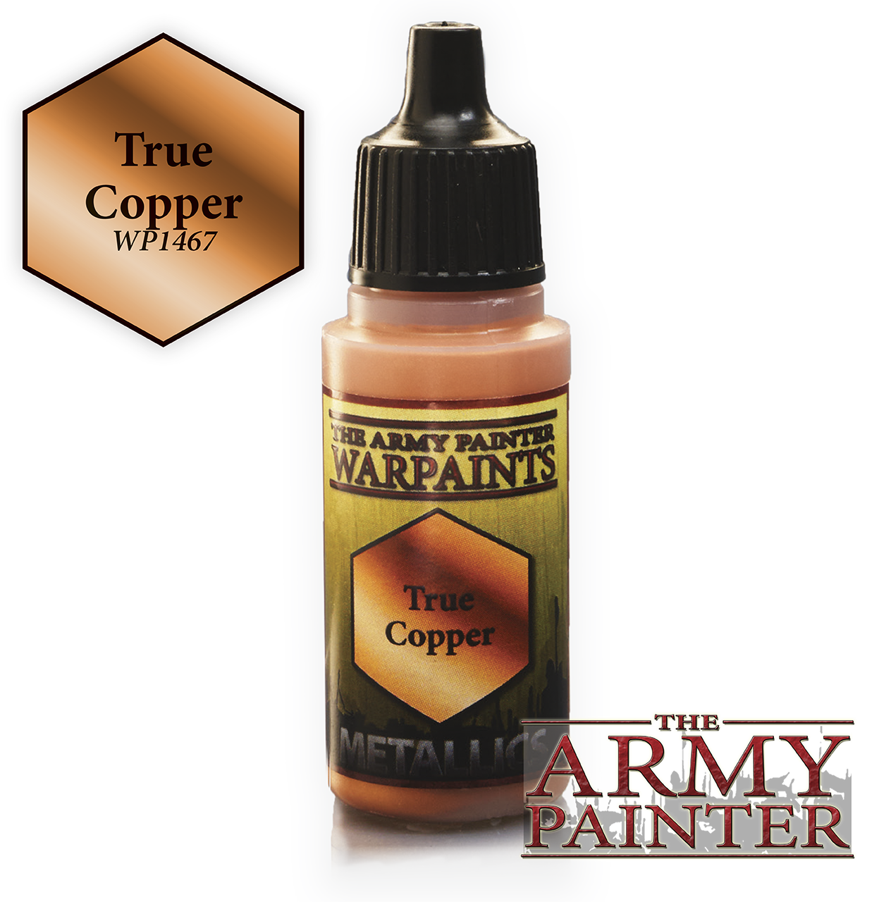 The ARMY PAINTER: Metallics Warpaints - True Copper | Tacoma Games