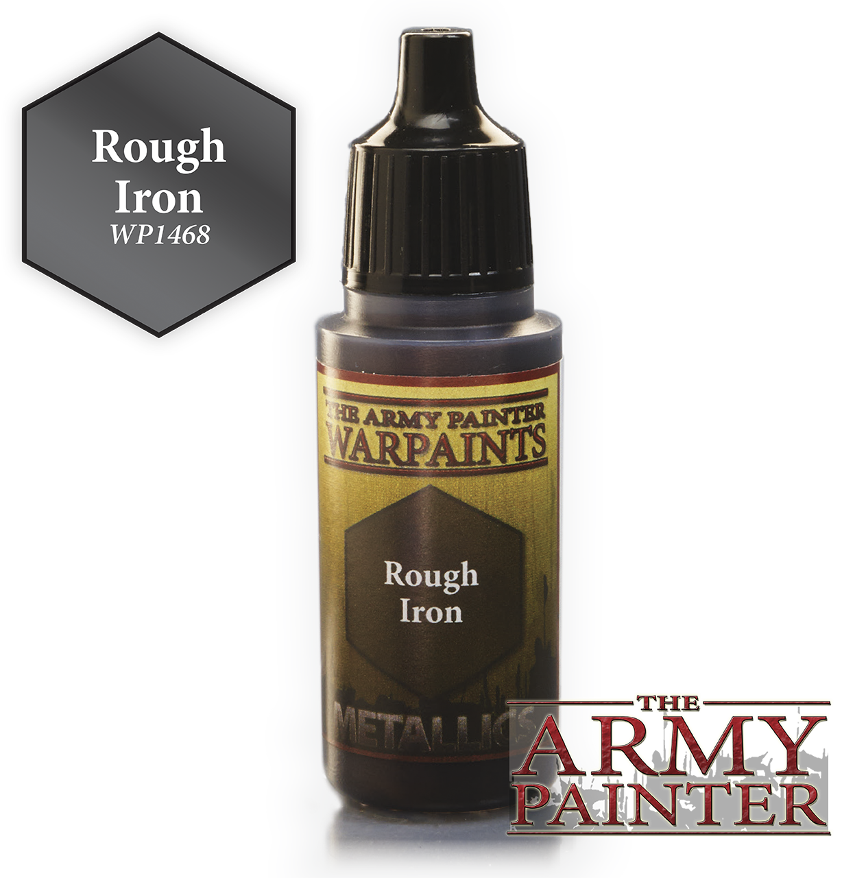 The ARMY PAINTER: Metallics Warpaints - Rough Iron | Tacoma Games