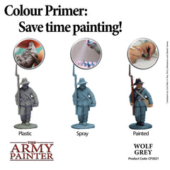 The ARMY PAINTER: Color Primers - Wolf Grey | Tacoma Games