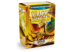 Dragon Shield Classic Sleeve - Gold ‘Pontifex’ 100ct | Tacoma Games