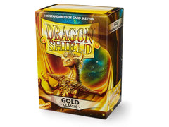 Dragon Shield Classic Sleeve - Gold ‘Pontifex’ 100ct | Tacoma Games