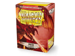 Dragon Shield Classic Sleeve - Red ‘Titanius’ 100ct | Tacoma Games