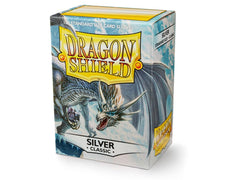 Dragon Shield Classic Sleeve - Silver ‘Mirage’ 100ct | Tacoma Games