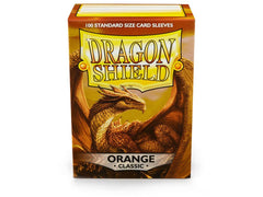 Dragon Shield Classic Sleeve - Orange ‘Pyrox’ 100ct | Tacoma Games