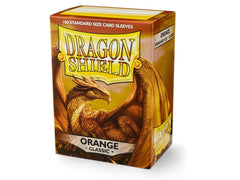 Dragon Shield Classic Sleeve - Orange ‘Pyrox’ 100ct | Tacoma Games