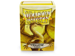 Dragon Shield Classic Sleeve - Yellow ‘Corona’ 100ct | Tacoma Games