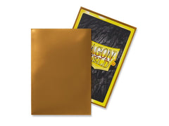 Dragon Shield Classic Sleeve - Gold ‘Pontifex’ 50ct | Tacoma Games