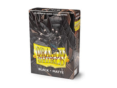 Dragon Shield Matte Sleeve - Black ‘Sokush’ 60ct | Tacoma Games