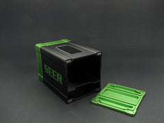 BOX GODS: SEER DECK BOX - GREEN | Tacoma Games