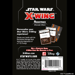 Star Wars X-Wing 2nd Ed: Resistance Damage Deck | Tacoma Games