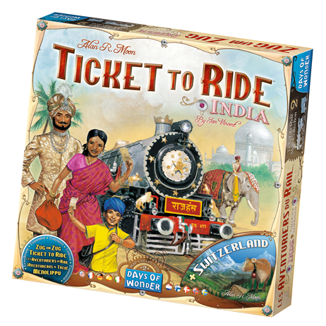 Ticket to Ride India Expansion | Tacoma Games
