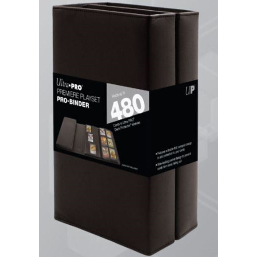 ULTRA PRO: BLACK PREMIERE PLAYSET PRO-BINDER | Tacoma Games