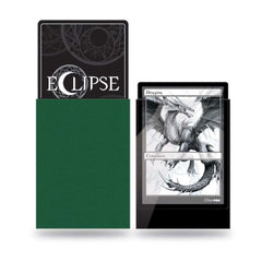 ULTRA PRO: ECLIPSE GLOSS STANDARD SLEEVES: FOREST GREEN | Tacoma Games