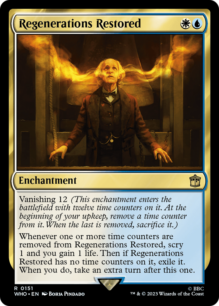 Regenerations Restored [Doctor Who] | Tacoma Games