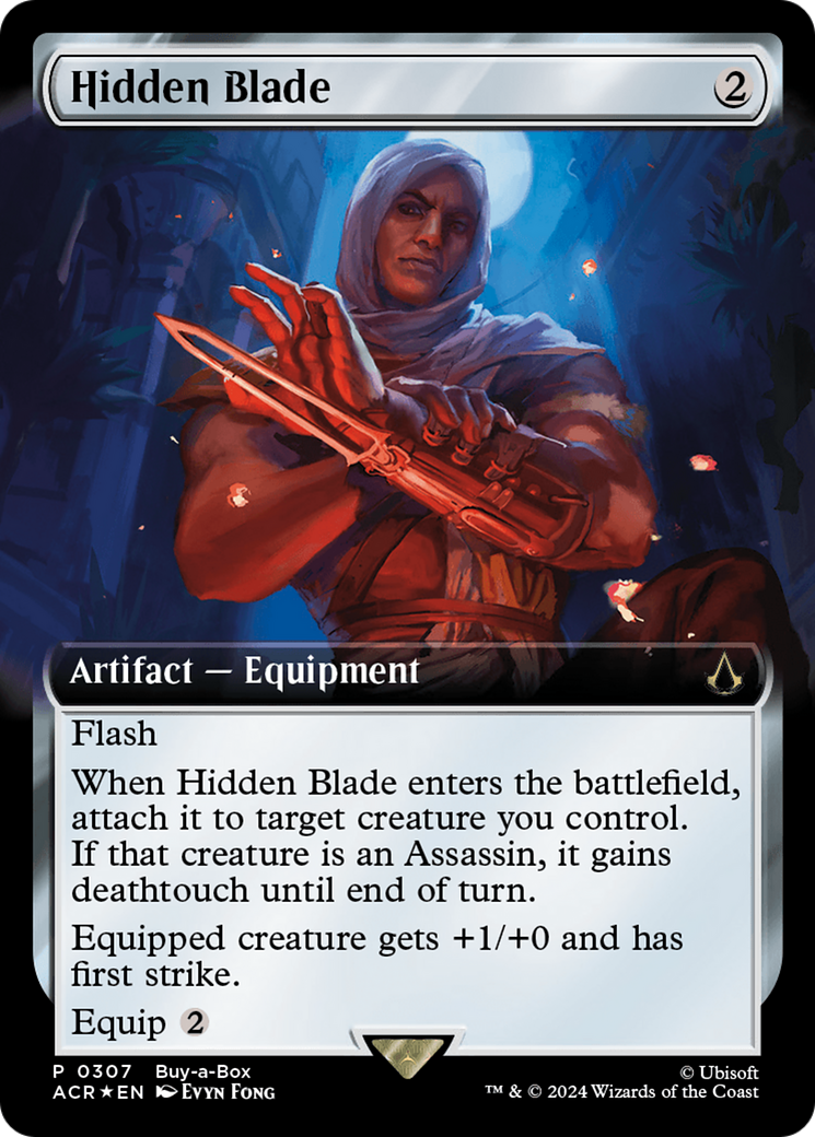 Hidden Blade (Extended Art) [Assassin's Creed Promos] | Tacoma Games