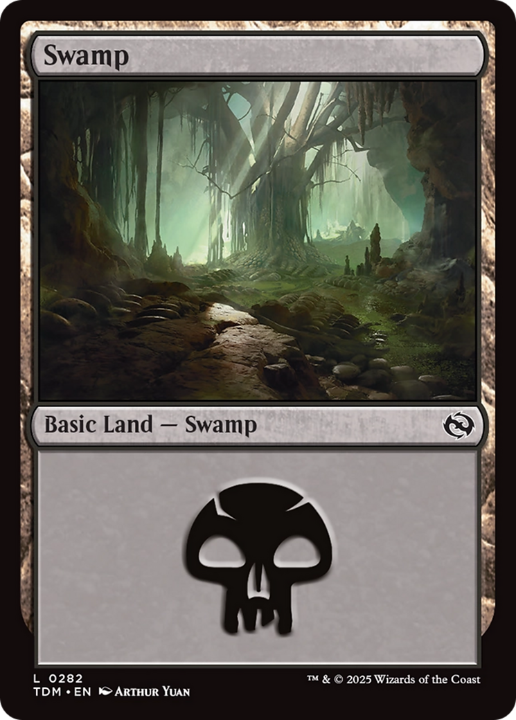 Swamp (0282) [Tarkir: Dragonstorm] | Tacoma Games
